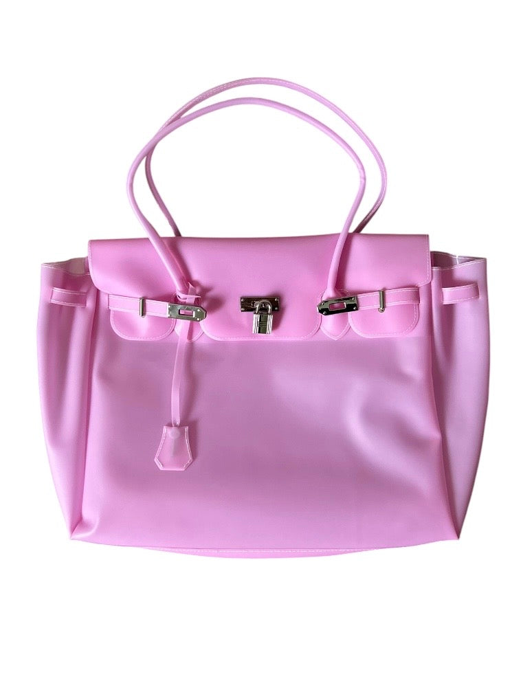 LAVENDER PINK JELLY BAG
