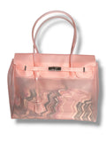 SALMON PINK JELLY BAG