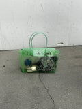 SPEARMINT GREEN JELLY FIRKIN BAG