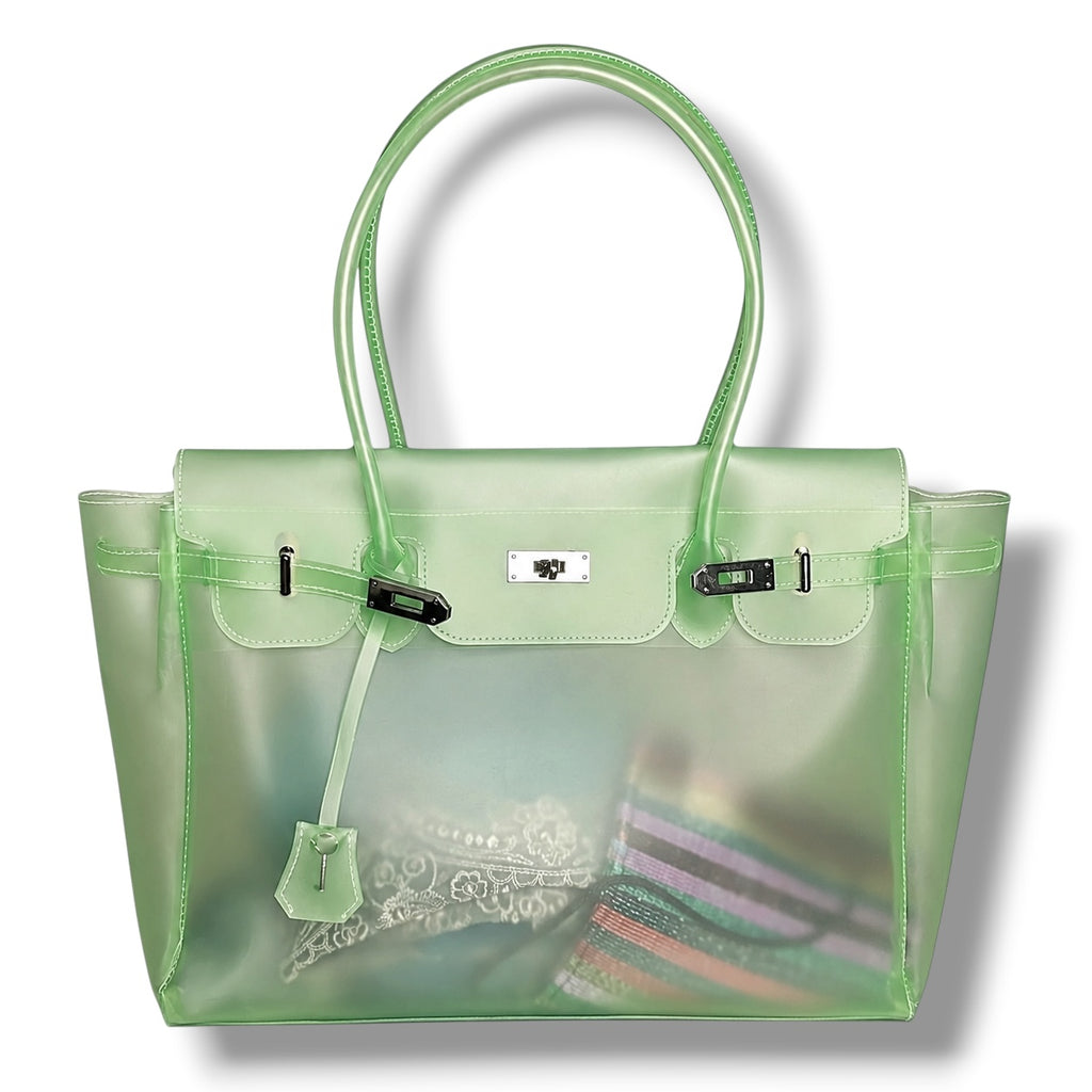 SPEARMINT GREEN JELLY BAG
