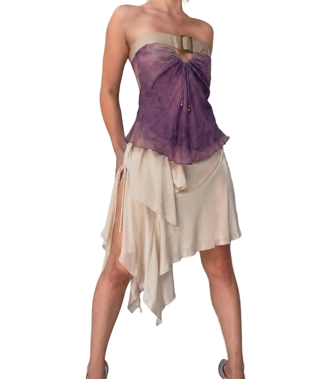 2008 silk purple tube top