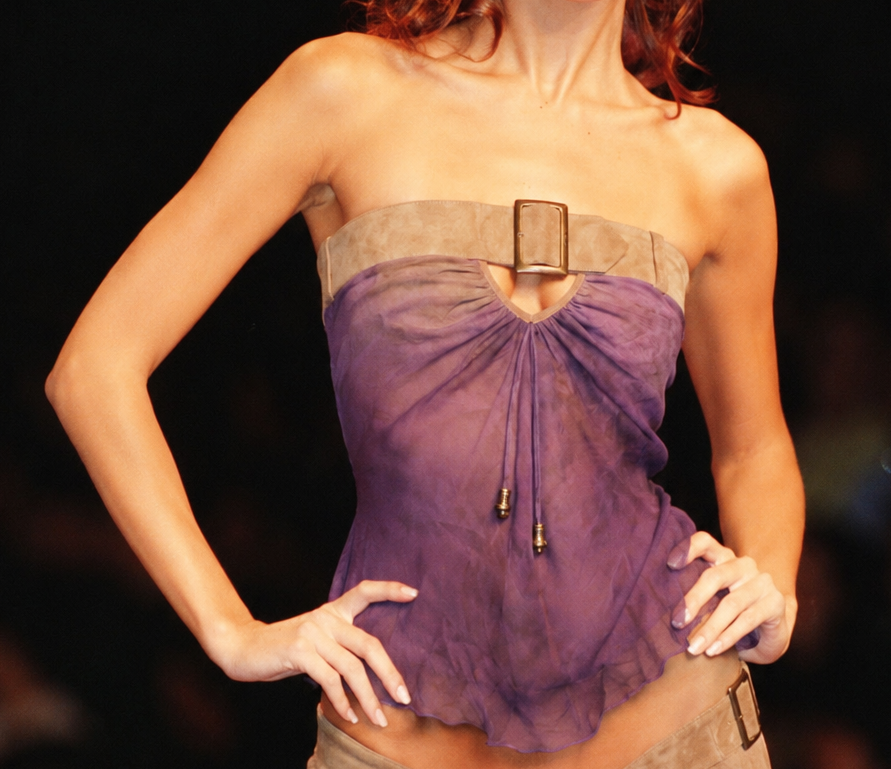 2008 silk purple tube top