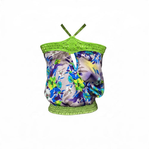 Arden B Floral Halter Camisole